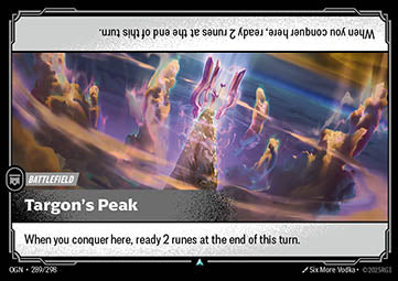 Targon's Peak - Origins (Uncommon) [OGN-289]