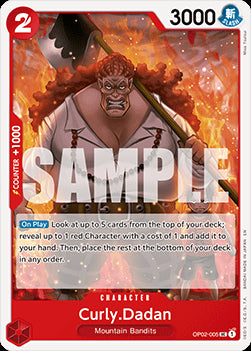 Curly.Dadan (OP02-005) (V.1) - The Best Vol.2 (Uncommon) [PRB02-OP02-005]