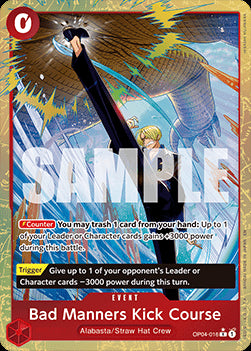 Bad Manners Kick Course (OP04-016) (V.2) - The Best Vol.2 (Alternate Art) [PRB02-OP04-016]