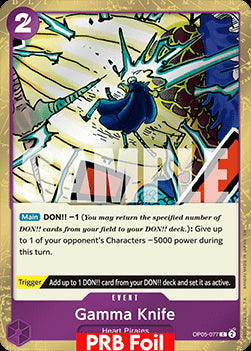 Gamma Knife (OP05-077) (V.2) - The Best Vol.2 (Common) [PRB02-OP05-077]