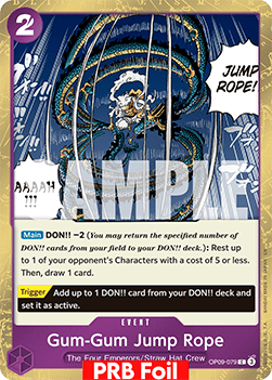 Gum-Gum Jump Rope (OP09-079) (V.2) - The Best Vol.2 (Common) [PRB02-OP09-079]