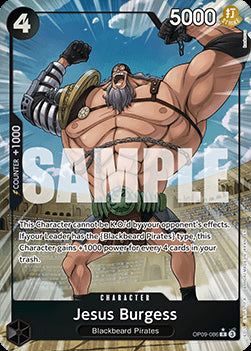 Jesus Burgess (OP09-086) (V.2) - The Best Vol.2 (Alternate Art) [PRB02-OP09-086]