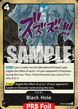 Black Hole (OP09-098) (V.2) - The Best Vol.2 (Uncommon) [PRB02-OP09-098]