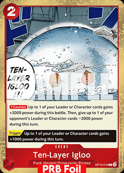 Ten-Layer Igloo (OP10-018) (V.2) - The Best Vol.2 (Common) [PRB02-OP10-018]