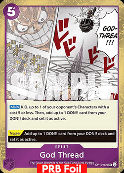 God Thread (OP10-079) (V.2) - The Best Vol.2 (Uncommon) [PRB02-OP10-079]