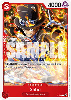 Sabo (P-044) (V.1) - The Best Vol.2 (Promo) [PRB02-P-044]