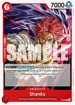 Shanks (P-083) (V.1) - The Best Vol.2 (Promo) [PRB02-P-083]