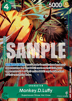 Monkey.D.Luffy (PRB02-005) (V.2) - The Best Vol.2 (Alternate Art) [PRB02-005]