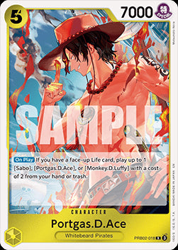 Portgas.D.Ace (PRB02-018) (V.1) - The Best Vol.2 (Rare) [PRB02-018]