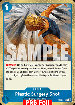 Plastic Surgery Shot (ST12-017) (V.2) - The Best Vol.2 (Common) [PRB02-ST12-017]