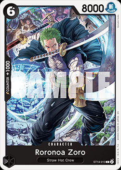 Roronoa Zoro (ST14-013) (V.1) - The Best Vol.2 (Common) [PRB02-ST14-013]