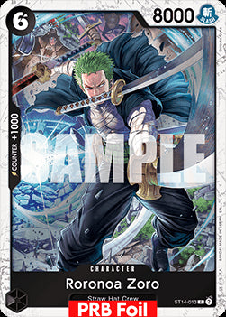 Roronoa Zoro (ST14-013) (V.2) - The Best Vol.2 (Common) [PRB02-ST14-013]
