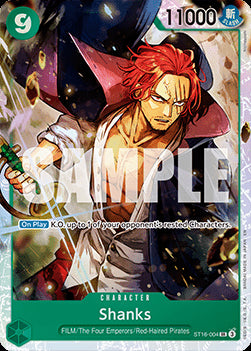 Shanks (ST16-004) (V.1) - The Best Vol.2 (Super Rare) [PRB02-ST16-004]