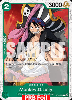 Monkey.D.Luffy (ST16-005) (V.2) - The Best Vol.2 (Common) [PRB02-ST16-005]