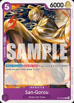 San-Gorou (ST18-003) (V.1) - The Best Vol.2 (Common) [PRB02-ST18-003]