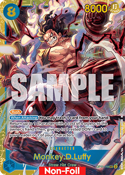 Monkey.D.Luffy (OP11-118) - Learn Together Deck Set 01 (Secret Rare) [LD01-OP11-118]