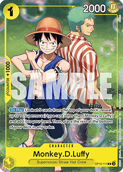 Monkey.D.Luffy (OP10-111) (V.1) - Unnumbered Promos (Rare) [UP-OP10-111]