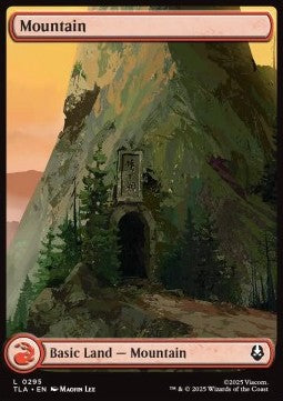 Mountain (V.2) - Magic: The Gathering | Avatar: The Last Airbender (Land) [TLA-295]