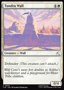 Tundra Wall (V.1) - Avatar: The Last Airbender: Eternal (Common) [TLE-220]