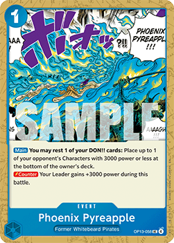 Phoenix Pyreapple (OP13-058) - Carrying on his Will (Uncommon) [OP13-058]