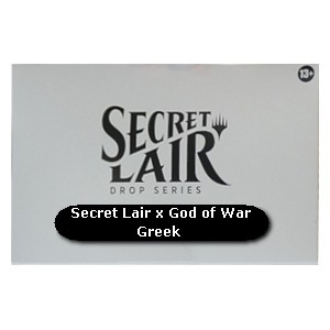 Secret Lair Drop Series: Secret Lair x PlayStation: Secret Lair x God of War: Greek - Secret Lair Drop Series: Secret Lair x PlayStation (Special)