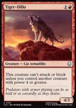 Tiger-Dillo - Magic: The Gathering | Avatar: The Last Airbender (Uncommon) [TLA-155]