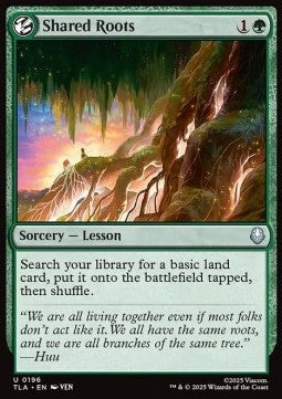 Shared Roots - Magic: The Gathering | Avatar: The Last Airbender (Uncommon) [TLA-196]