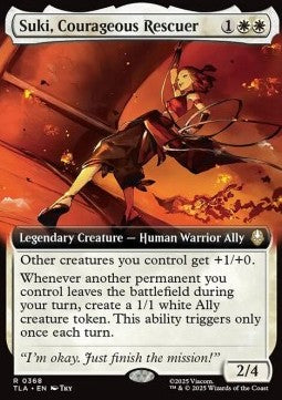 Suki, Courageous Rescuer - Avatar: The Last Airbender: Extras (Rare) [XTLA-368]