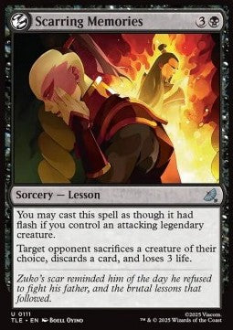 Scarring Memories - Magic: The Gathering | Avatar: The Last Airbender: Eternal (Uncommon) [TLE-111]