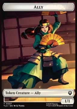 Ally Token (W 1/1) // Food Token - Magic: The Gathering | Avatar: The Last Airbender: Tokens (Token) [TTLA-T 7/20]