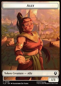 Ally Token (W 1/1) // Soldier Token (R 2/2) (V.3) - Magic: The Gathering | Avatar: The Last Airbender: Tokens (Token) [TTLA-ET 8/2]