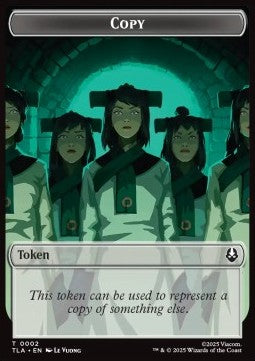 Copy Token // Clue Token (V.2) - Magic: The Gathering | Avatar: The Last Airbender: Tokens (Token) [TTLA-T 2/14]
