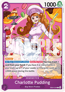 Charlotte Pudding (EB04-034) - The Azure Sea's Seven (Common) [OP14-EB04-034]