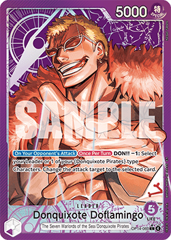 Donquixote Doflamingo (OP14-060) (V.2) - The Azure Sea's Seven (Alternate Art) [OP14-060]