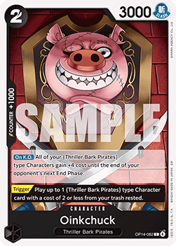 Oinkchuck (OP14-082) - The Azure Sea's Seven (Common) [OP14-082]