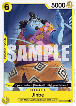 Jinbe (ST29-005) (V.1) - Starter Deck: Egghead (Common) [ST29-005]