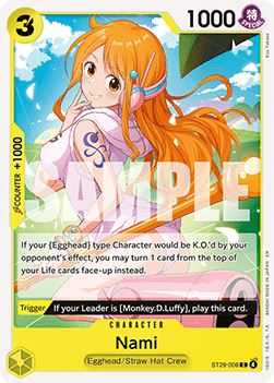 Nami (ST29-008) (V.1) - Starter Deck: Egghead (Common) [ST29-008]