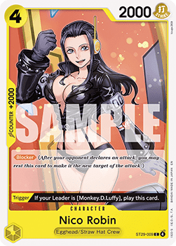 Nico Robin (ST29-009) (V.1) - Starter Deck: Egghead (Common) [ST29-009]
