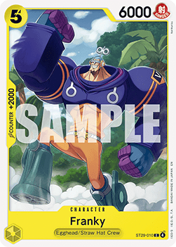 Franky (ST29-010) (V.1) - Starter Deck: Egghead (Common) [ST29-010]