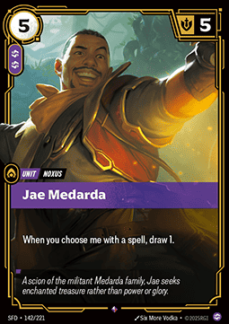 Jae Medarda - Spiritforged (Rare) [SFD-142]