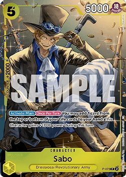 Sabo (P-073) (V.2) - Promos (Promo) [P-073]