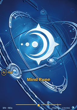 Mind Rune - Spiritforged (Showcase) [SFD-R03a]