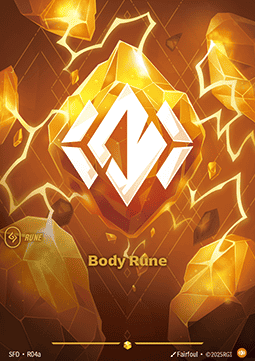 Body Rune - Spiritforged (Showcase) [SFD-R04a]