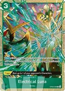 Electrical Luna (OP08-036) (V.1) - Unnumbered Promos (Rare) [UP-OP08-036]