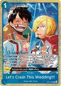 Let's Crash This Wedding!!! (OP11-060) (V.1) - Unnumbered Promos (Rare) [UP-OP11-060]