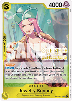 Jewelry Bonney (OP10-107) (V.1) - Unnumbered Promos (Uncommon) [UP-OP10-107]