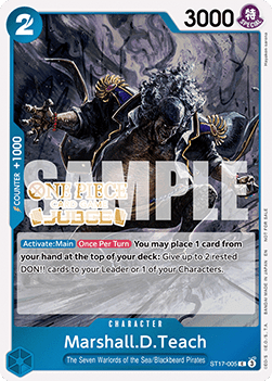 Marshall.D.Teach (ST17-005) (V.2) - Unnumbered Promos (Common) [UP-ST17-005]