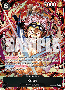 Koby (EB04-044) (V.2) - Adventure on Kami’s Island (Alternate Art) [OP15-EB04-044]