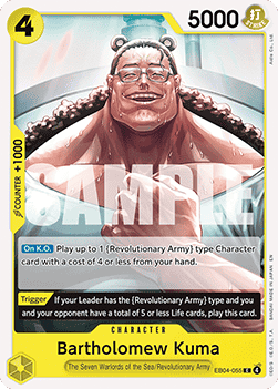 Bartholomew Kuma (EB04-055) - Adventure on Kami’s Island (Common) [OP15-EB04-055]