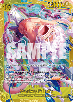 Monkey.D.Luffy (EB04-061) (V.1) - Adventure on Kami’s Island (Secret Rare) [OP15-EB04-061]
